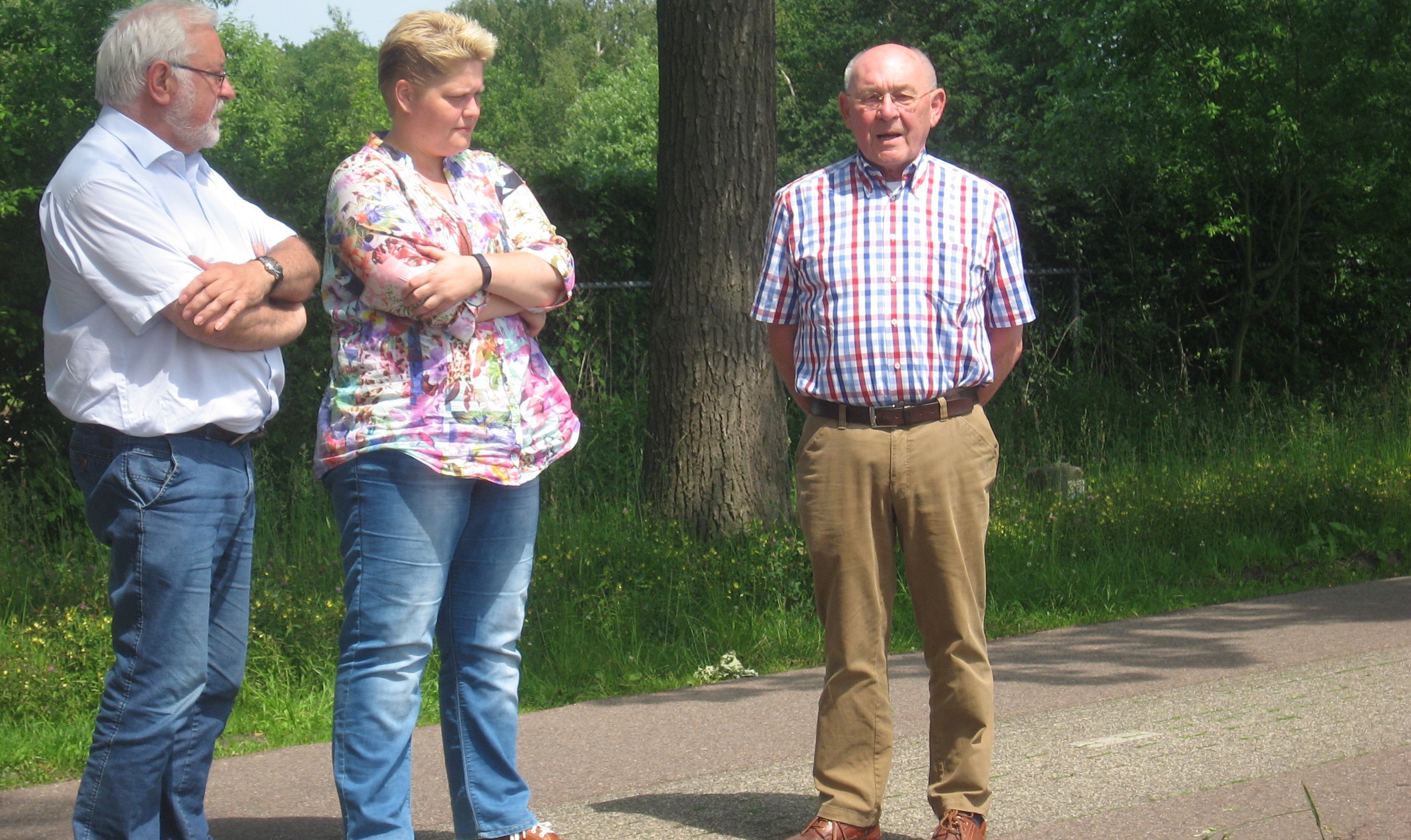 Rob Gijsberts en wethouders Geldrop-Mierlo